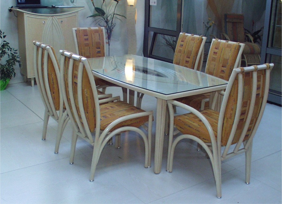 Rattan-Esszimmer Modell: Esszimmer 22