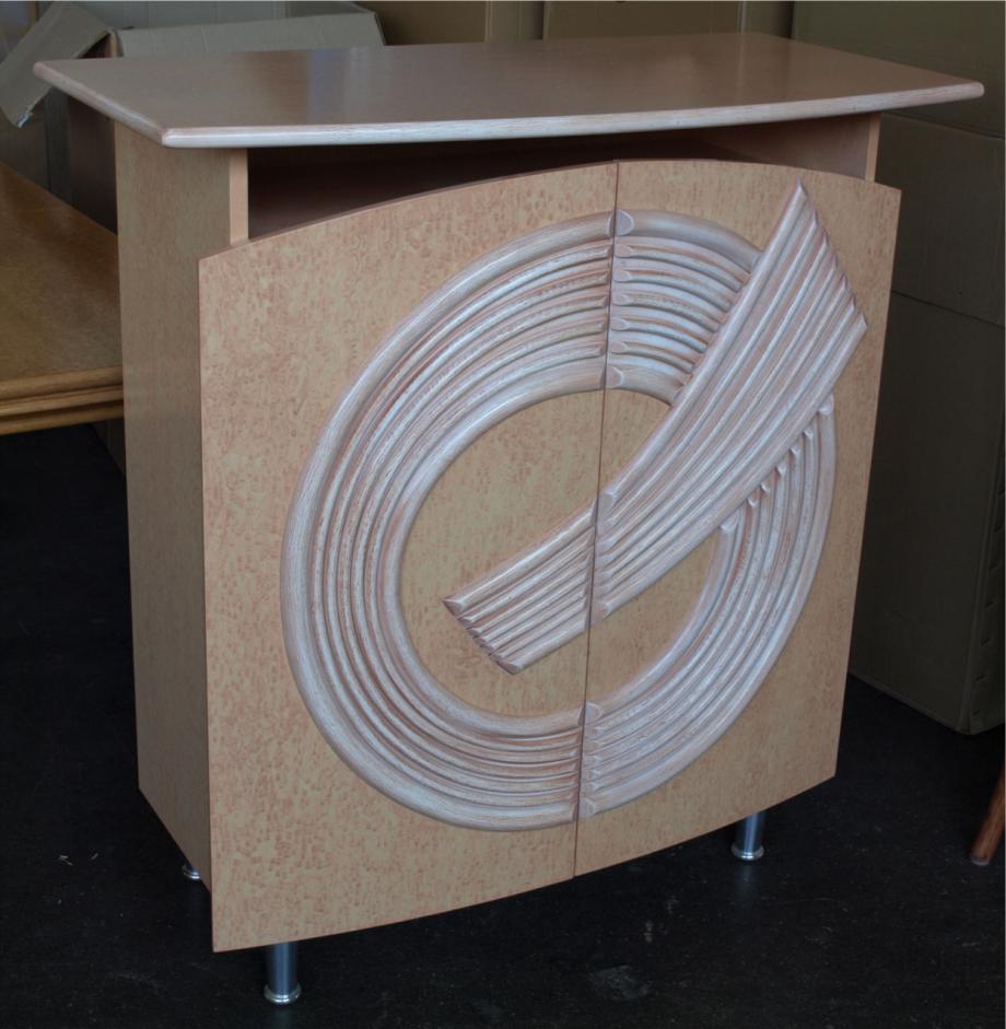 Rattan-Sideboard Modell: Sideboard 67