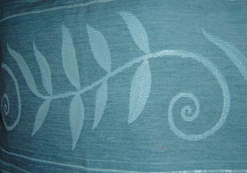 Rattan-Stoffmuster-Klassiker Modell: Stoffmuster-Klassiker 01 (Ambiente-Blau-Motiv)