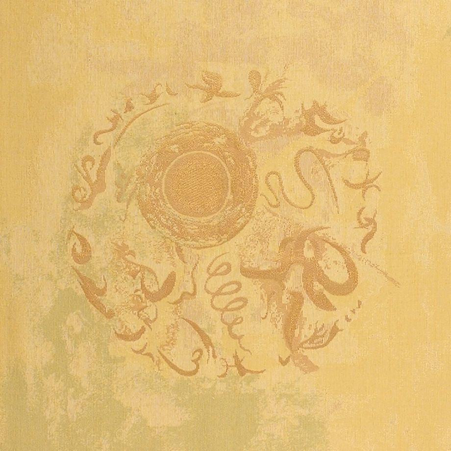 Rattan-Stoffmuster-Klassiker Modell: Stoffmuster-Klassiker 26 (Universum-gold-motiv)
