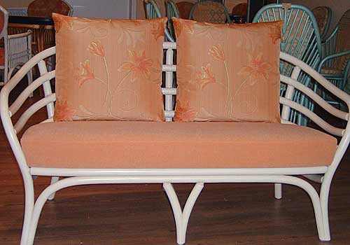 Rattan-Stoffmuster-Klassiker Modell: Stoffmuster-Klassiker 19 (Tiffany-orange-und-Infinity-loft2) Rattan-Stoffmuster-Klassiker Modell: Stoffmuster-Klassiker 19 (Tiffany-orange-und-Infinity-loft2)