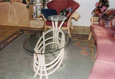 Rattan-Tisch Modell: Tisch 14